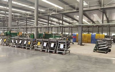 Guangzhou Taishuo Machinery Parts Co., Ltd. ligne de production du fabricant
