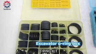 Boîte à anneaux O de la pelle