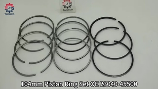Jeu de segments de Piston de 104mm, OE 23040 – 45500, pour moteur Diesel HYUNDAI HD56 HD78 D4DD