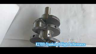 Vilebrequin JT OK75A-11-301/OK75A1130/OK65A-11-301J/0VN01-11301 pour K2700 pour machines d'ingénierie