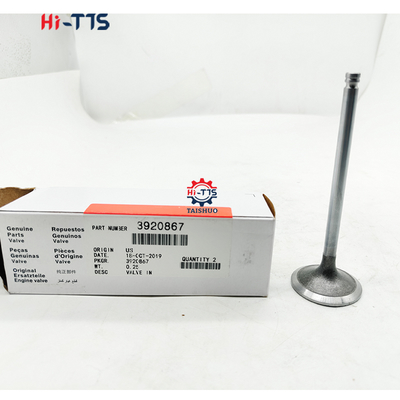 Bon prix 6BT 3920867 Soupapes de moteur de pelle aftermarket Soupapes d'échappement en ligne