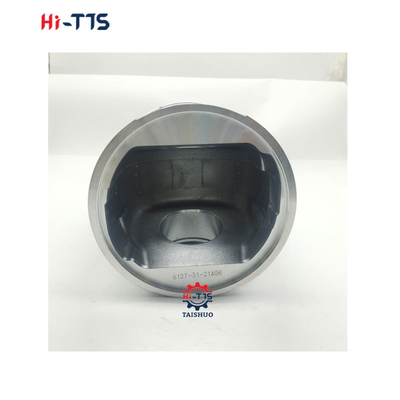 Excavateur 6D155 Avec piston à anneau d'acier Piston cylindrique 6127-31-2140 6127-31-2030 Moteur