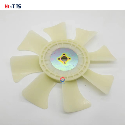 4TNV88 4 trous 8 feuilles Lamelle de ventilateur 129436-44740 Pour Yan-mar moteur pièce de rechange