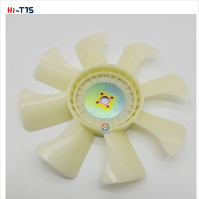4TNV88 4 trous 8 feuilles Lamelle de ventilateur 129436-44740 Pour Yan-mar moteur pièce de rechange