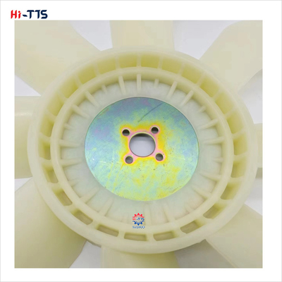 4TNV88 4 trous 8 feuilles Lamelle de ventilateur 129436-44740 Pour Yan-mar moteur pièce de rechange