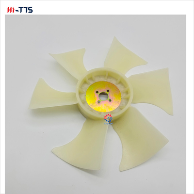 4TNV88 4 trous 6 feuilles Lamelle de ventilateur pour moteur Yan-mar Pièce de rechange