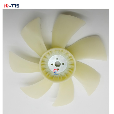 ZAX50 4 trous 7 feuilles Lamelle de ventilateur pour pièce de rechange moteur