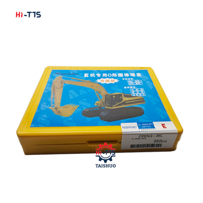 Excavateur E Machine dédiée E320 E312 NBR90° O-Ring Kit 360 pièces O-Ring Box