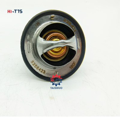 6D107 PC200-8 180F Thermostat 5292740 5256423 3974371 Convient pour les pièces du moteur Cu-mmins