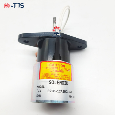 Solénoïde de soupape d'arrêt d'alimentation de 12 V 0250-12A2UC11S3 Pour pompe à carburant d'actionneur de moteur diesel