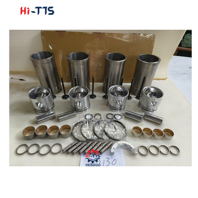 Parties de réparation de moteur de tracteur pour excavatrice 4D130 Kit de garniture de cylindre 6114-31-2111 Piston 6114-30-2303 Ring