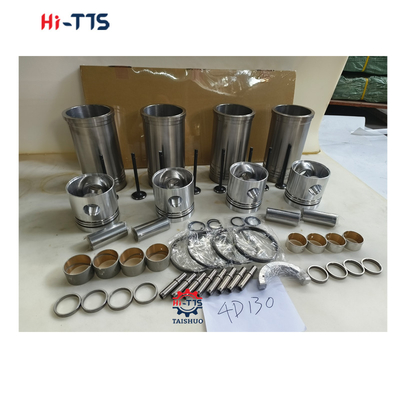 Parties de réparation de moteur de tracteur pour excavatrice 4D130 Kit de garniture de cylindre 6114-31-2111 Piston 6114-30-2303 Ring