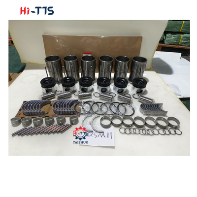 Parties de réparation de moteur de tracteur de pelle QSM11Cylindre kit 4952181 Piston 3803977 Ring3803703