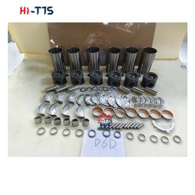 D6D Kit de remplissage des cylindres 0450-1365 2046-0011 2089-0422 Kit de reconstruction du moteur pour pièces de moteur diesel