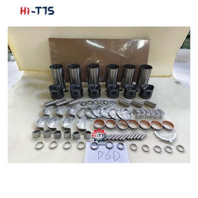 D6D Kit de remplissage des cylindres 0450-1365 2046-0011 2089-0422 Kit de reconstruction du moteur pour pièces de moteur diesel