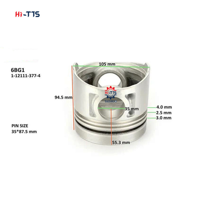 1-12111-781-0 1-12111-377-4 6BG1 3RV Piston EX200-5 ZAX200 1-12111781-0 1-12111377-4 Pour le remplacement de l'unité de combustion, le remplacement de l'unité de combustion doit être effectué à l'aide d'un dispositif de combustion.
