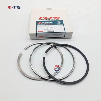 Anneaux de piston pour moteur d'excavatrice BF6M2013C BF6M2013, jeu de segments 04501092