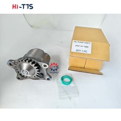6D125 S6D125 S6D125E SA6D125 SA6D125E Pompe à huile de moteur diesel 6151-51-1005