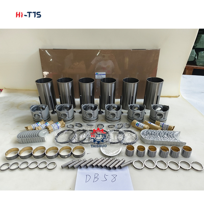 Excavateur DH220-7 Moteur DB58 Kit de révision Kit de ligne Piston 6 cylindres 65.02501-0416