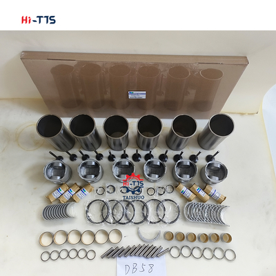 Excavateur DH220-7 Moteur DB58 Kit de révision Kit de ligne Piston 6 cylindres 65.02501-0416
