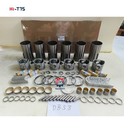 Excavateur DH220-7 Moteur DB58 Kit de révision Kit de ligne Piston 6 cylindres 65.02501-0416