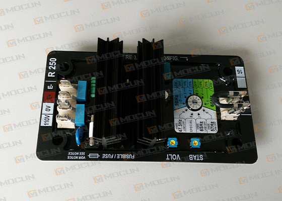 Bon prix Régulateur de tension sans brosse de l'alternateur R250 AVR, fils automatiques de 1 de phase contrôleur 2 de tension en ligne