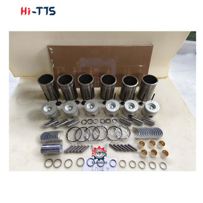 6D14T Kit moteur pour excavatrice E120 E140 E180 Forge, piston, anneau, soupapes, boîtier, boîtier complet