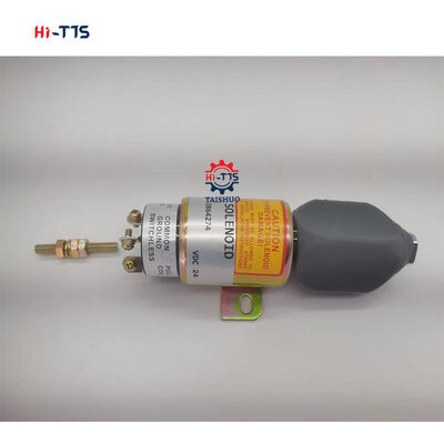 3864274 Solénoïde de soupape d'arrêt 24V pour 4BT 4B3.9 Pièces du moteur