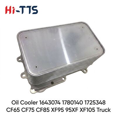 Bon prix Refroidisseur d'huile 1643074 1725348 1780140 1672896 pour pièces de système de refroidissement de camion européen robuste CF85 XF95 XF105 en ligne