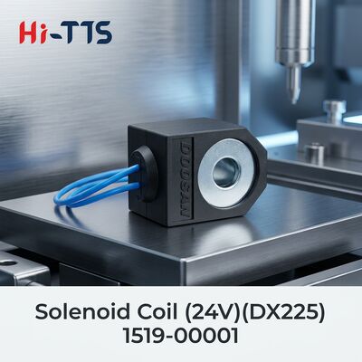 Bon prix 24V 16mm 1519-00001 2519-9008 bobine solénoïde hydraulique pour DH220-5 DH215-7 DH225-7 DX140LC en ligne