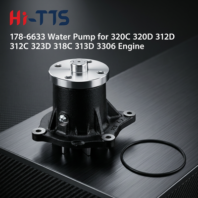 Pompe à eau 178-6633 1786633 pour pièces de rechange de moteur Diesel 320C 320D 312C 3066 C6.4 S6K