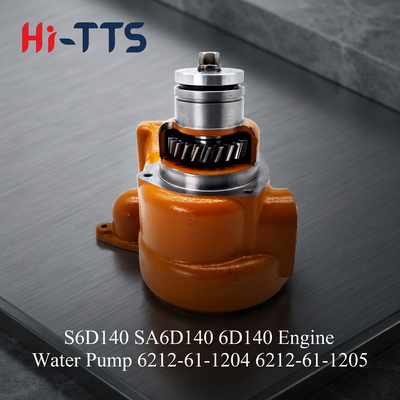Pompes à eau 6212-61-1203/6212-61-1205/6212-61-1204 pour moteur de pelleteuse S6D140/D155A-2/6D140 Fabriqué en Chine