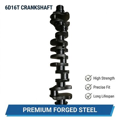 Bon prix Moteur 6D16 6D16T Arbre à manivelle en fonte ME130937 pour arbre à manivelle en acier forgé en excavatrice en ligne