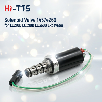 Valve électromagnétique 14574269 VOE14574269 pour excavatrice EC210 EC290 EC360 EC460 Pièces de machines de construction