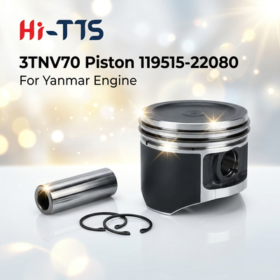Piston pour pièces de pelle Yanmar 3TNV70, pièces de moteur de machines, 119515-22080 129515-22080 11951522080 12951522080