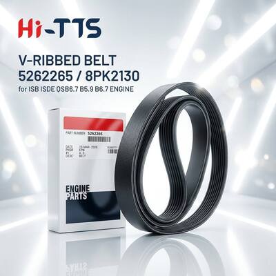 Bon prix 5262265 8PK2130 8PK2120.9 Ceinture à côtes en V / ceinture de ventilateur pour ISB ISDE QSB6.7 B4.5、B5.9、B6.7 en ligne