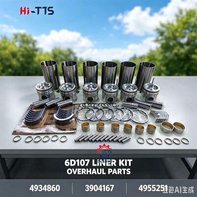 Pièces détachées de machines de construction 4934860 4955251 3904167 3802070 4893693 3941476 3940059 4955229 3943450 pour excavatrice 6D107