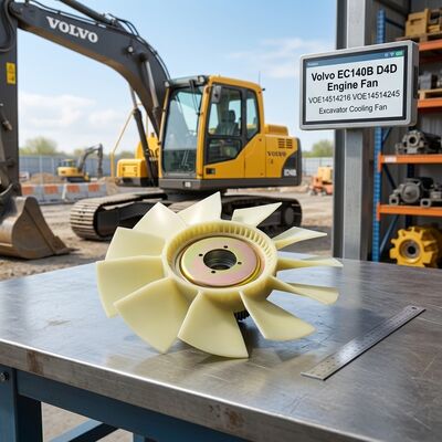 EC140B D4D Ventilateur de refroidissement du moteur VOE14514216 VOE14514245 Pour pièces de rechange de pelles Direct d'usine