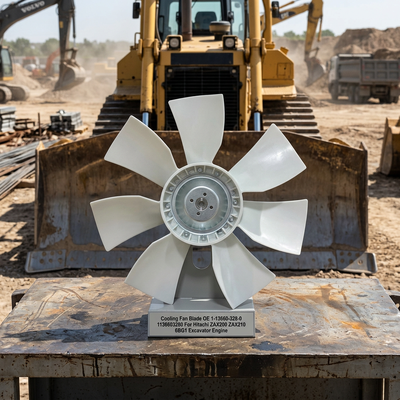 Blade de ventilateur de refroidissement OE 1-13660-328-0 1136603280 Pour ZAX200 ZAX210 6BG1 Pièces de moteur de pelle