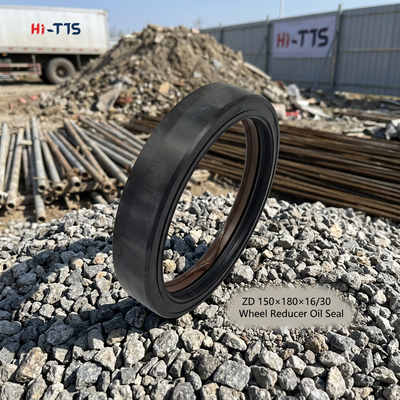 ZD 150×180×16/30 Sceau d'huile à double ressort rectangulaire à squelette combiné CG30B CG930 ZL30B-II ZL30E CG932H LW300F/KV CLG830 LG833 XG930 LG930 SEM630 Sceau de remplacement du réducteur de roue du chargeur
