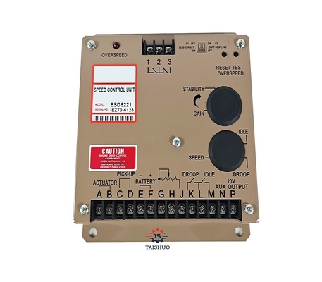 Bon prix Régulateur de vitesse diesel du boîtier de contrôle de vitesse de moteur de générateur ESD5221 Controller 12V 24V en ligne