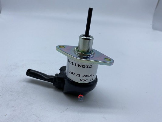 Bon prix Vanne électromagnétique d'interruption de carburant 1G772-60010 1G772-60012 pour le solénoïde d'arrêt de Kubota 12V en ligne